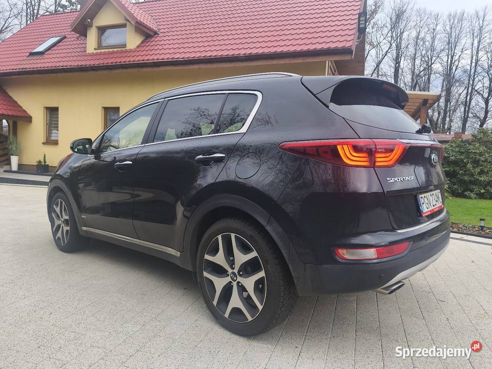 Kia sportage GT line 20 crdi 4x4 AWD wersja garażowany Motoryzacja Radziechowy