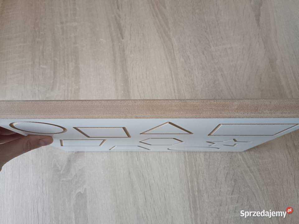 Drewniana tabliczka edukacyjna Kwidzyn sprzedam