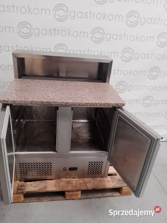 Stół do pizzy 2drzwiowy z blatem granitowym 900 Wrocław sprzedam