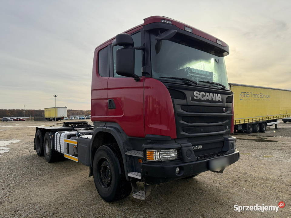 Ciągnik siodłowy Scania G490 6x4 DMC 70 Kraków