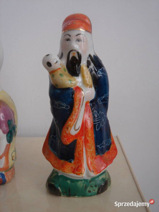 Figurki ceramiczne zestaw 3 Łódź