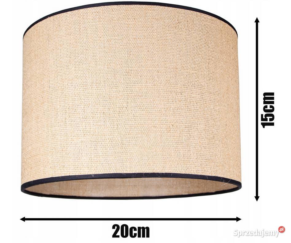 LAMPA WISZĄCA SUFITOWA ŻYRANDOL ABAŻUR BOHO JUTA Choroszcz sprzedam