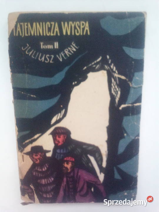 Tajemnicza wyspa Julisz Verne t12 1955 r Warszawa sprzedam