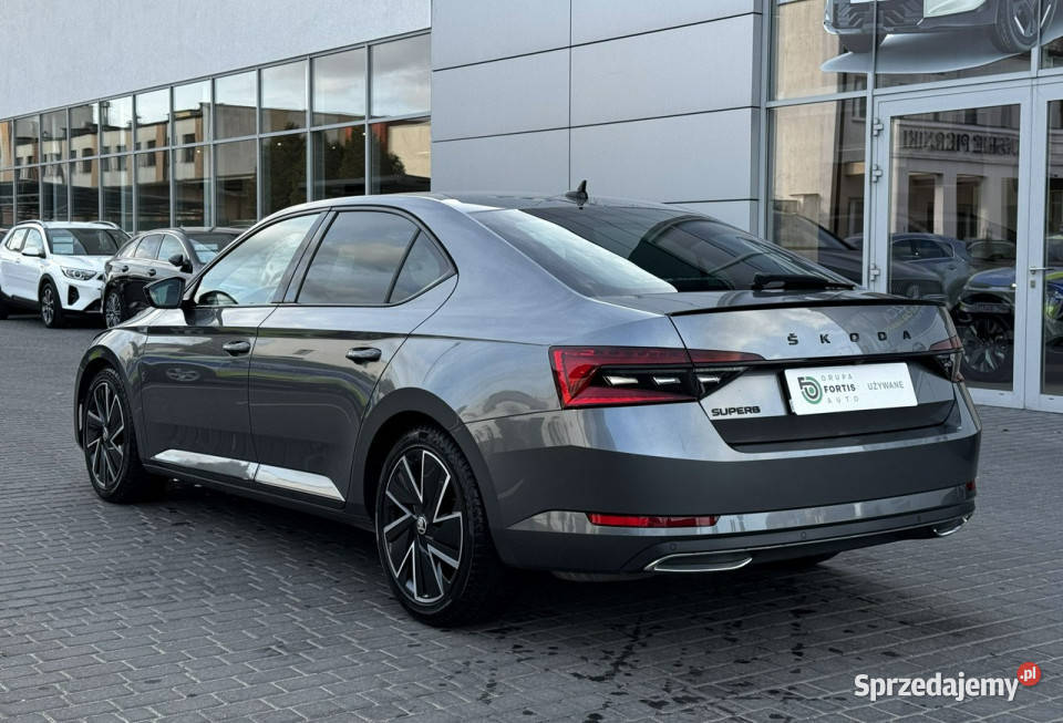 koda Superb SPORT LINE 20 TSI 190 DSGserwisowany 87800km Samochody osobowe Toruń
