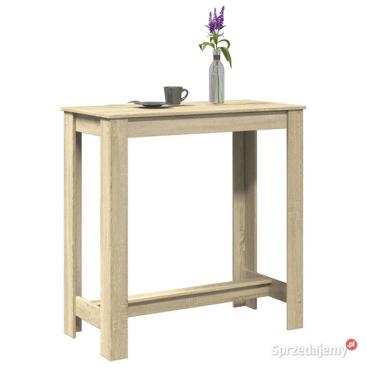 Stolik barowy dąb sonoma 102x50x1035 WM854411 Warszawa sprzedam