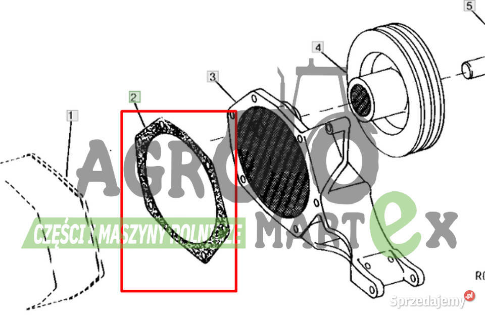 R502011 R50390 USZCZELKA JD Pozostałe Wichrów sprzedam