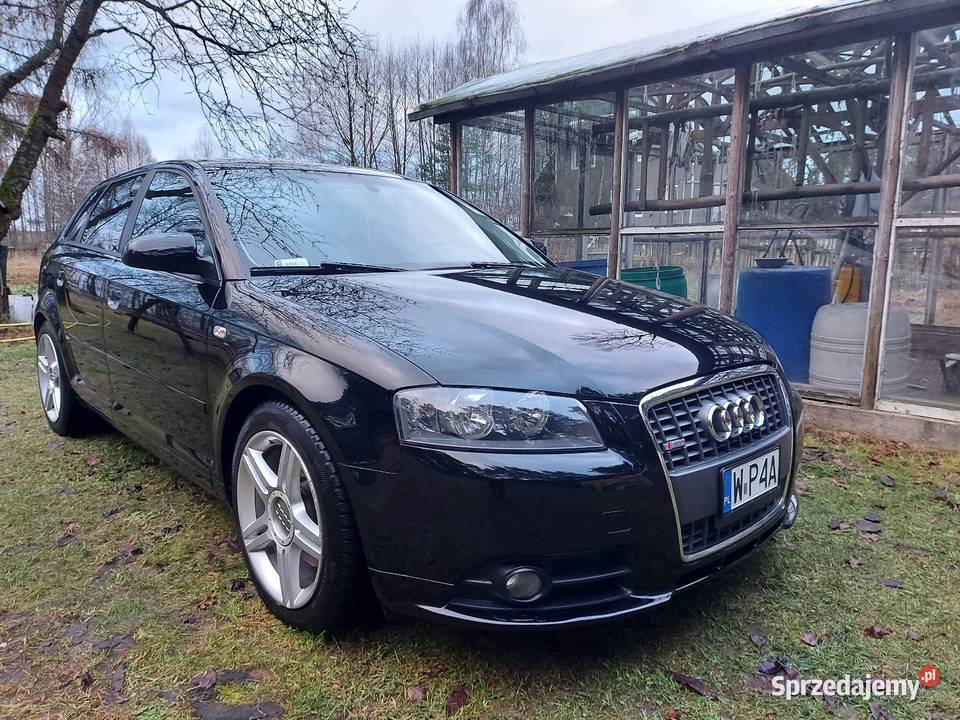 AUDI A3 8P SLINE 32 V6 DSG QUATTRO 250 światła przeciwmgielne Ostrołęka
