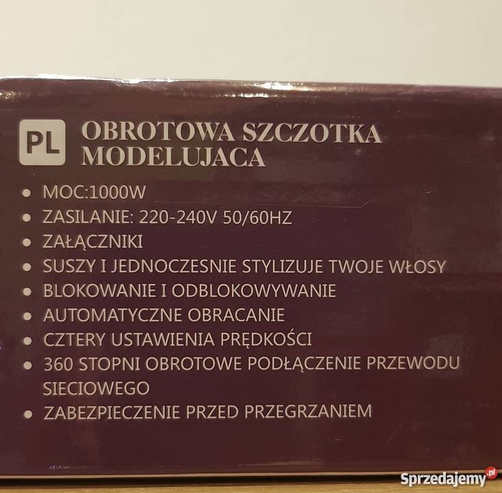 Obrotowa szczotka modelująca do włosów AIGOSTAR AGD drobne Pabianice