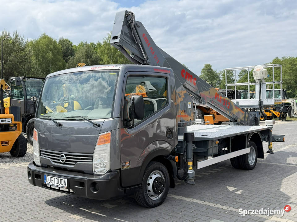 Renault Maxity Podnośnik Koszowy 21m CMC PLA 212 Widełki