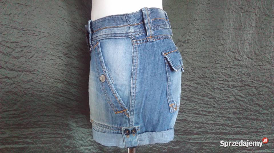 SPODENKI jeans HM LOGG r 3638 damskie NOWE niebieski Pozostałe