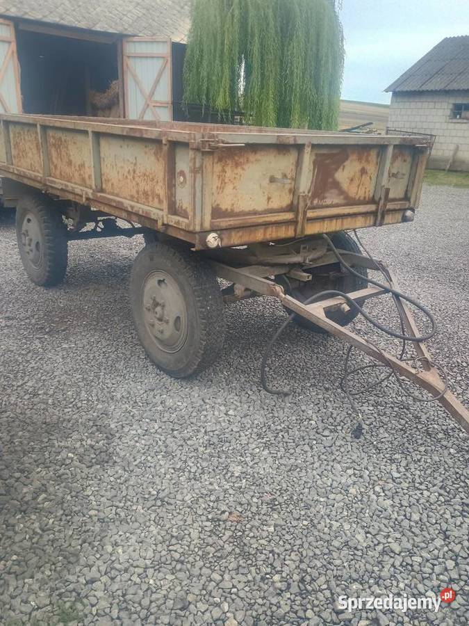 Przyczepa D44 Autosan 4 ton nieuszkodzony Żółkiewka-Osada