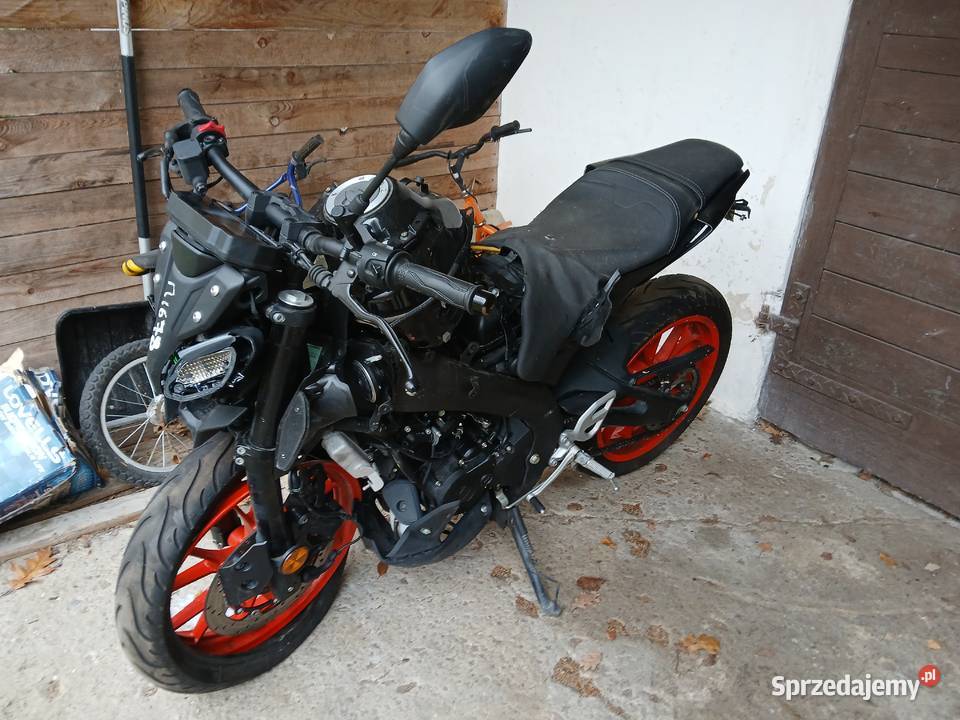 Yamaha mt 125 na czesci Gniew sprzedam