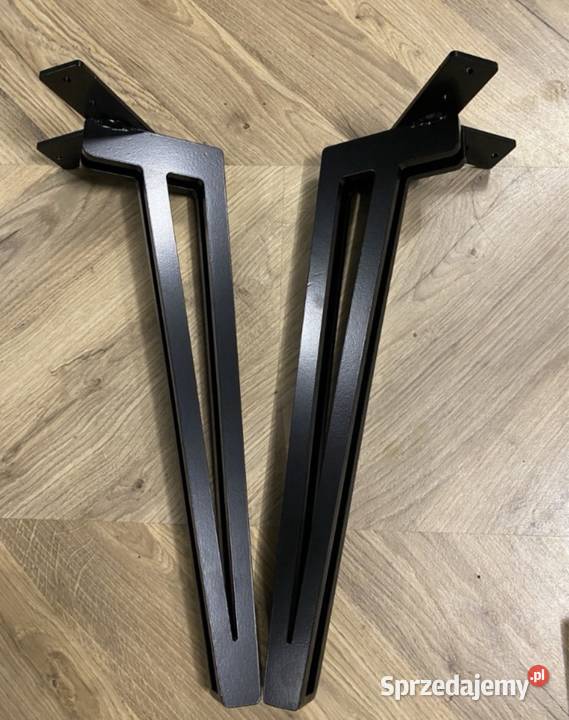 Czarne Nogi metalowe loft Stolik kawowy 40 Bochnia