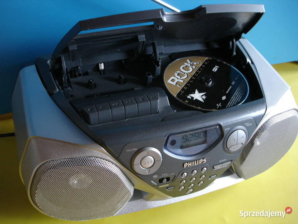 Radiomagnetofon z CD PHILIPS AZ1505 lubuskie Zielona Góra