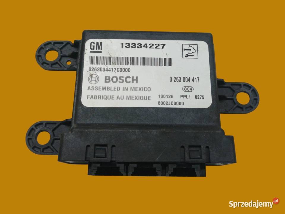 MODUŁ PDC PARKOWANIA 13334227 Opel Astra IV 2009 Komputery