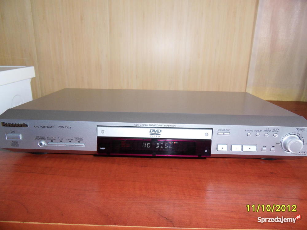 Panasonic DVD CD player RV32 Wrocław