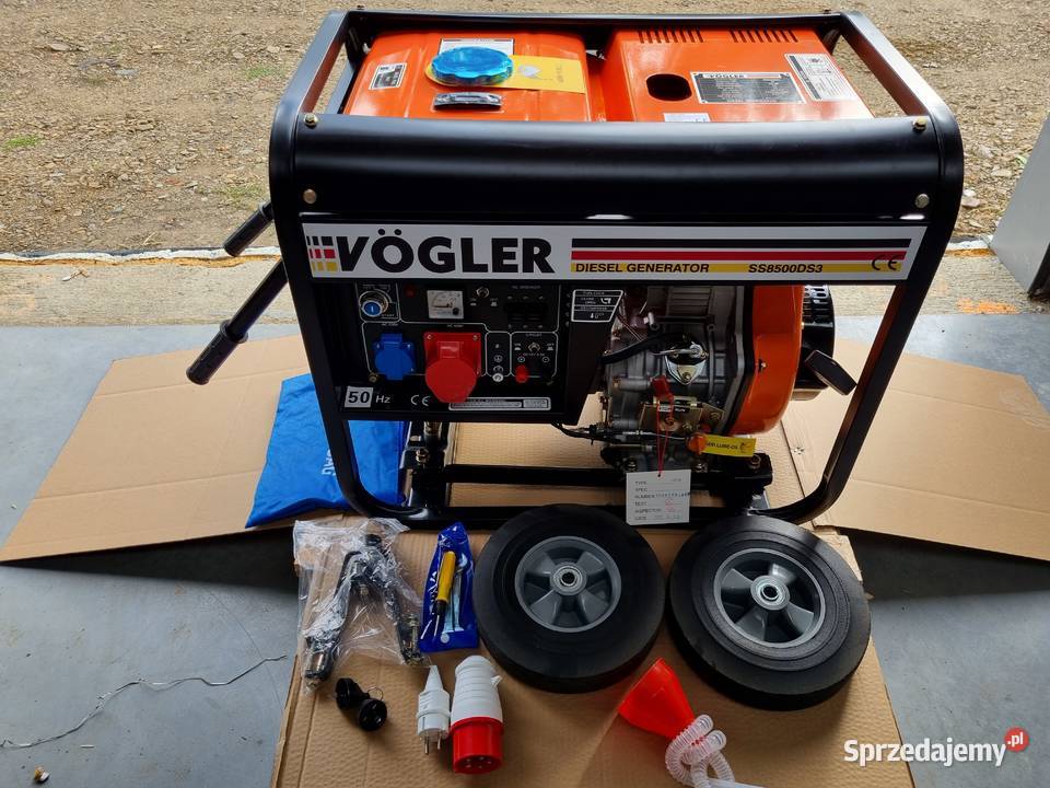 Agregat prądotwórczy 55kW VGLER generator prądu Jasło
