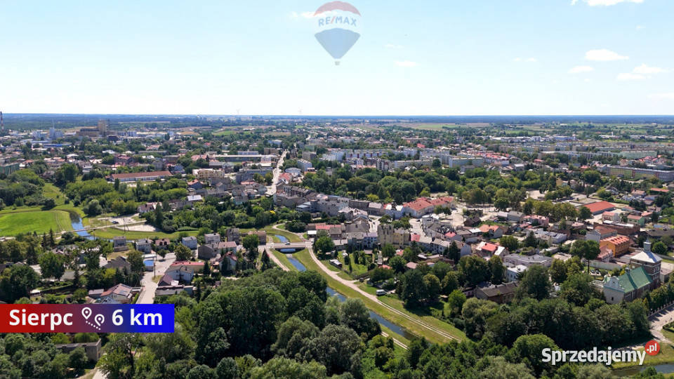 Duża działka z lasem i oczkiem wodnym Sierpc