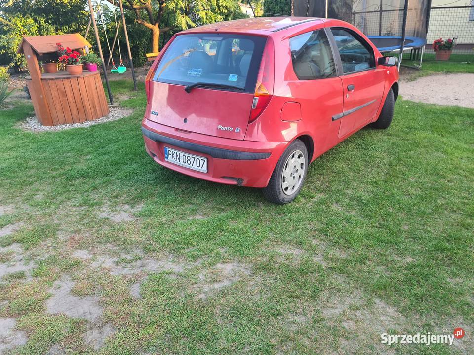 Sprzedam fiata punto 12 134000 wielkopolskie Sadlno