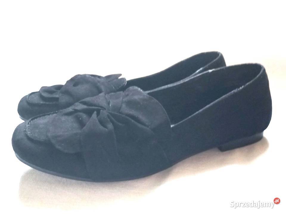 Buty damskie Lordsy czarne r 38 zamsz EKO stan Białystok