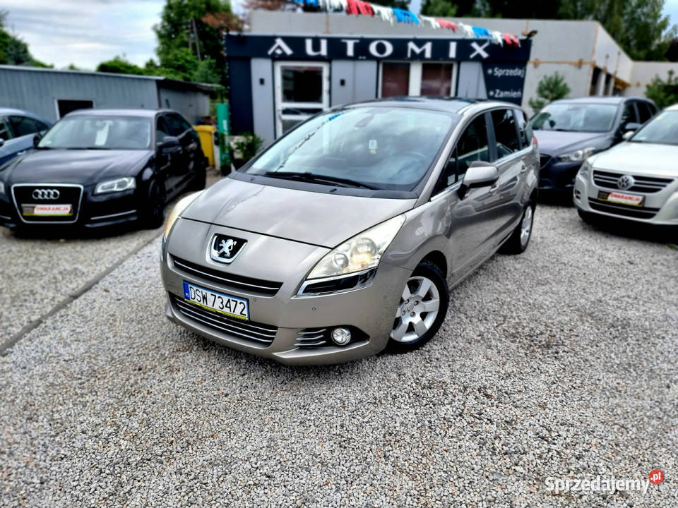 Peugeot 5008 Navi Panorama Head Up 120 16 benz tempomat dolnośląskie Świdnica sprzedam