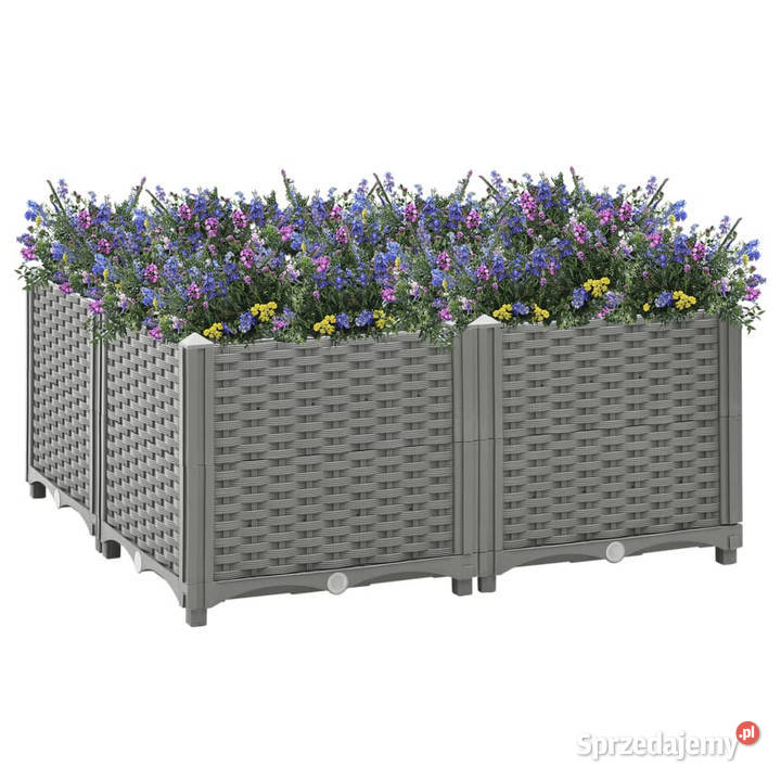 Donica do podwyższonej rabaty 80x80x38 mazowieckie Warszawa