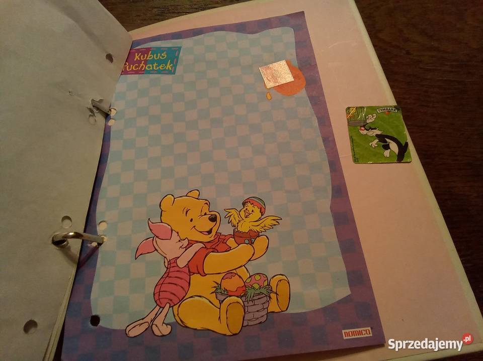 Segregator z karteczkami Disney Kubuś Puchatek Warszawa
