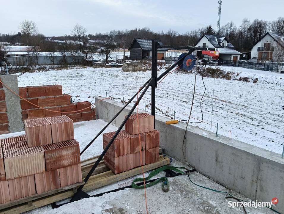 Wyciąg budowlany winda dźwig wyciągarka Kielnarowa