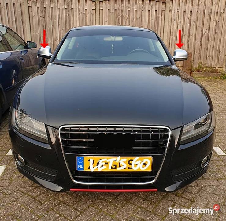AUDI A3 A4 A5 A6 A8 D3 OBUDOWY LUSTEREK CHROM Przemęt sprzedam