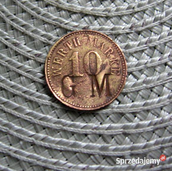 Żeton Bilon zastępczy o wartości 10 Marek