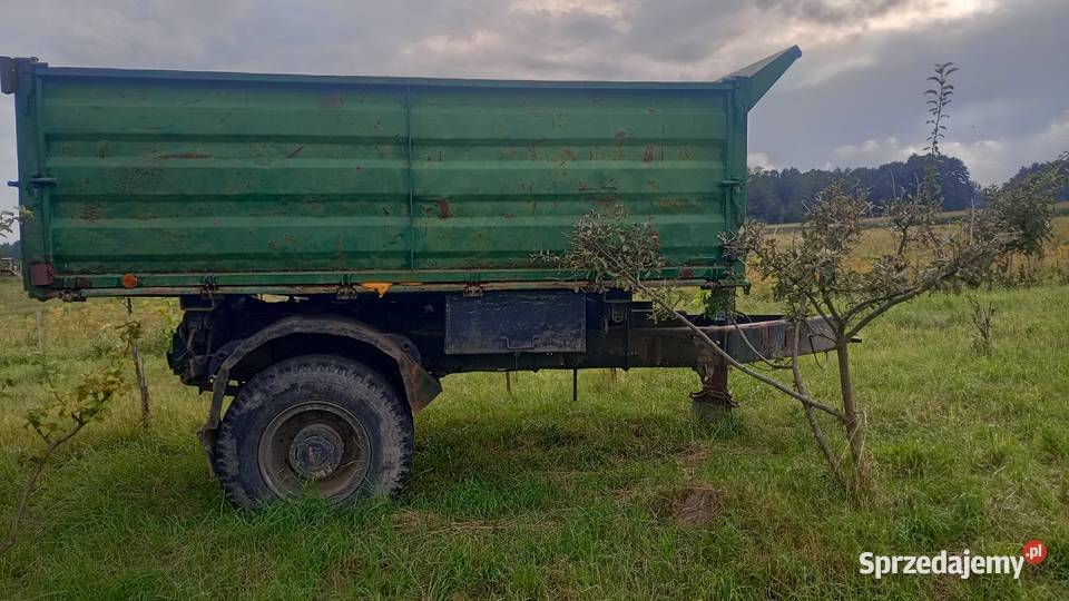 Sprzedam przyczepę Przyczepy rolnicze Maszyny rolnicze mazowieckie Suchodół Włościański