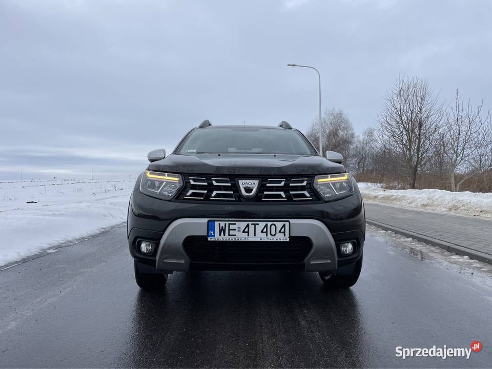 Dacia Duster Prestige z LPG VAT komputer pokładowy Duster Piaski