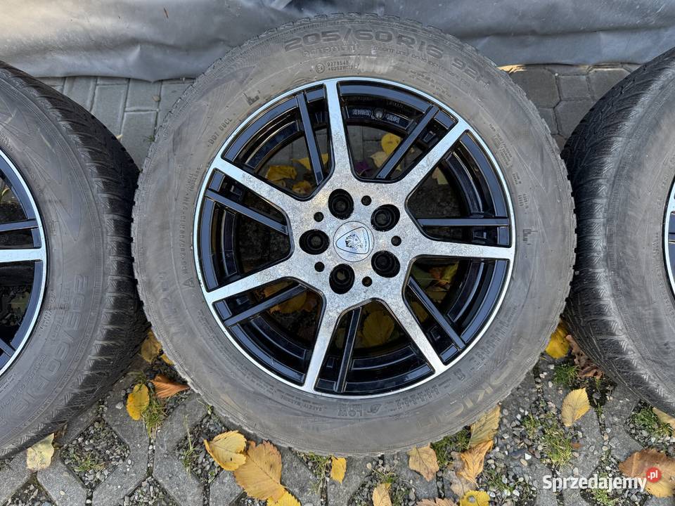 Koła zimowe 5x110 R16 Aluett 7J ET38 651 Nokian podkarpackie Brzozów
