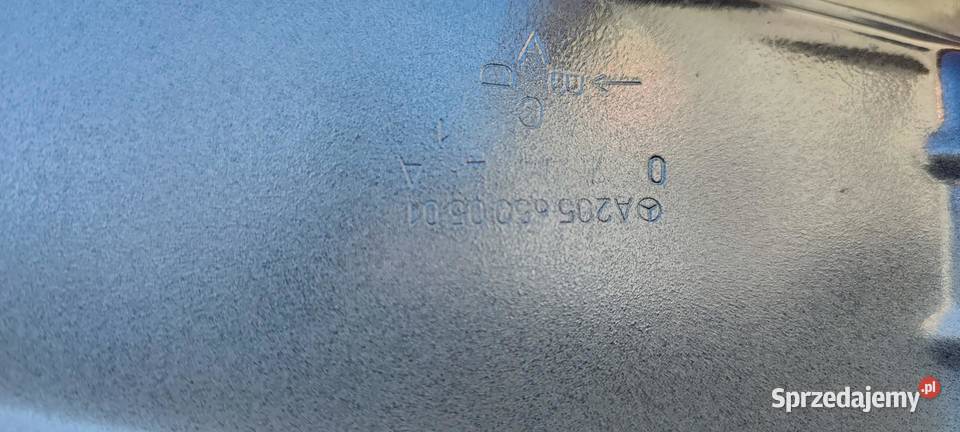 MERCEDES W205 DACH SEDAN KOLOR 197