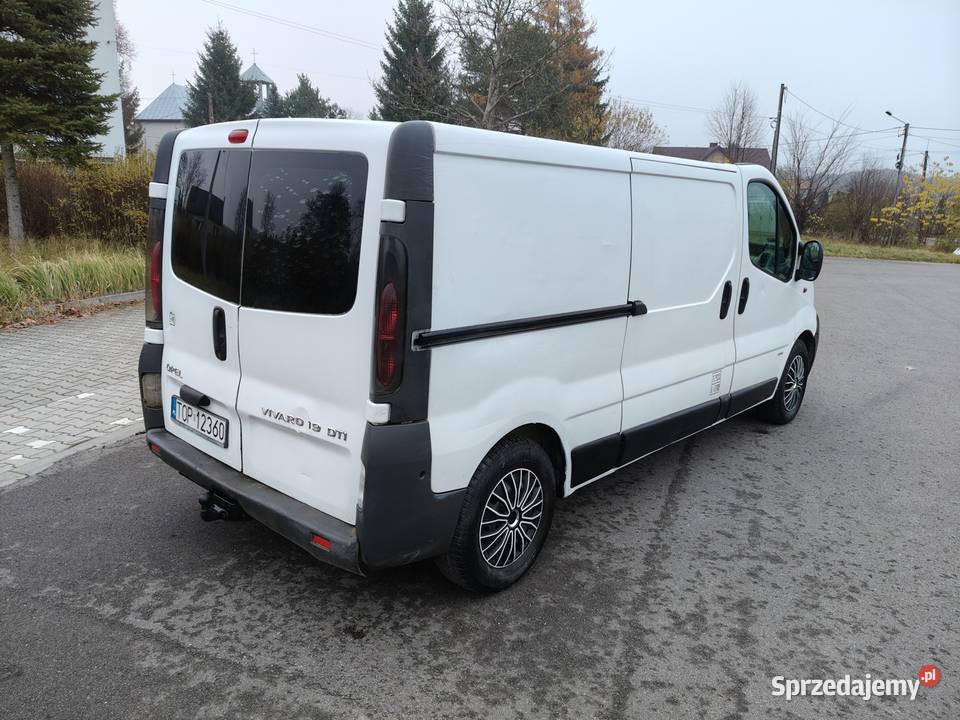 OPEL VIVARO 2004r LONG 19DCI 6 Biegów Gotowy do Kielce