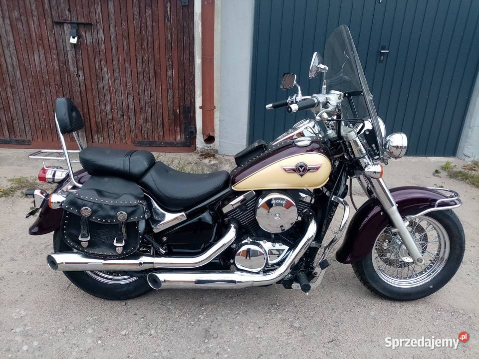 Kawasaki Vn800 Classic 1999 Niemcy 1 właściciel chopper Kawasaki Iława sprzedam