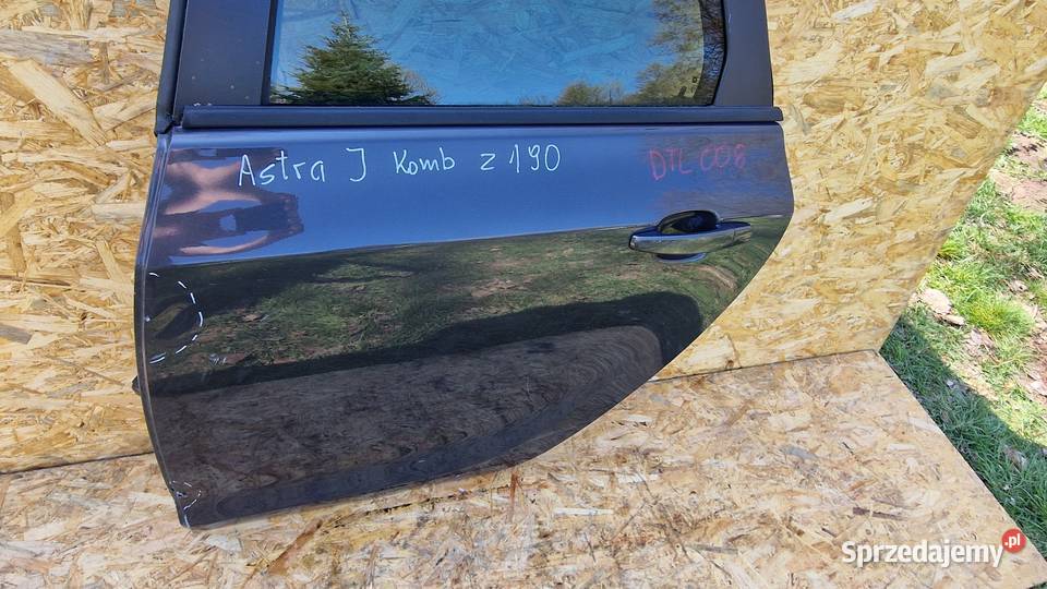 OPEL ASTRA J KOMBI DRZWI TYŁ TYLNE LEWE LEWA KOD wielkopolskie Słowikowo sprzedam