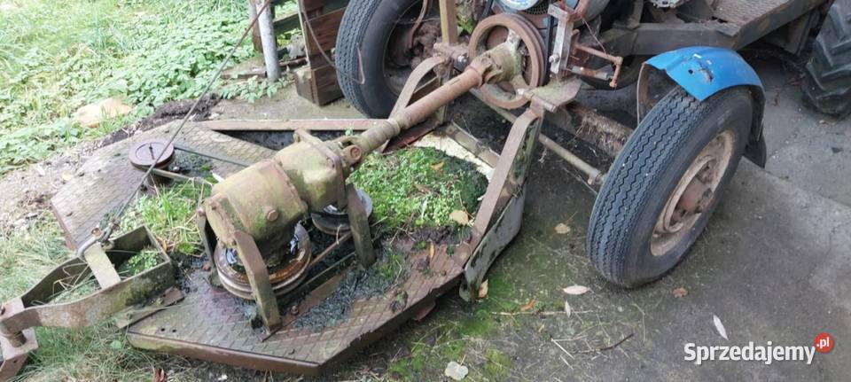 Traktor z silnikiem motopompy Płońsk