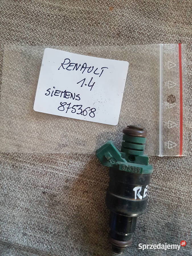 RENAULT 14 8V WTRYSKIWACZ PALIWA WTRYSK SIEMENS Turkowice