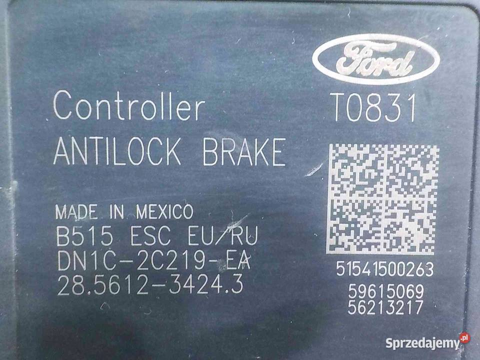 FORD ECOSPORT II 15 TDCI 15r pompa ABS osobowe Motoryzacja