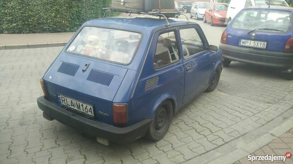 Fiat 126p gleba niebieski Piaseczno