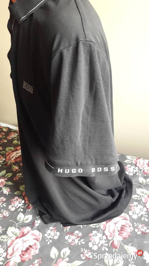 Koszulka polo Hugo Boss czarna Głuchołazy