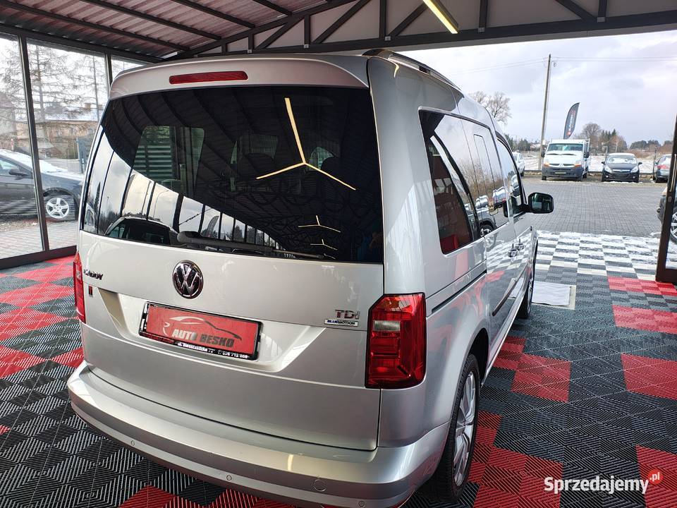 VOLKSWAGEN CADDY 2016R 20 DIESEL ZADBANY 1968cm3 Caddy Zarszyn