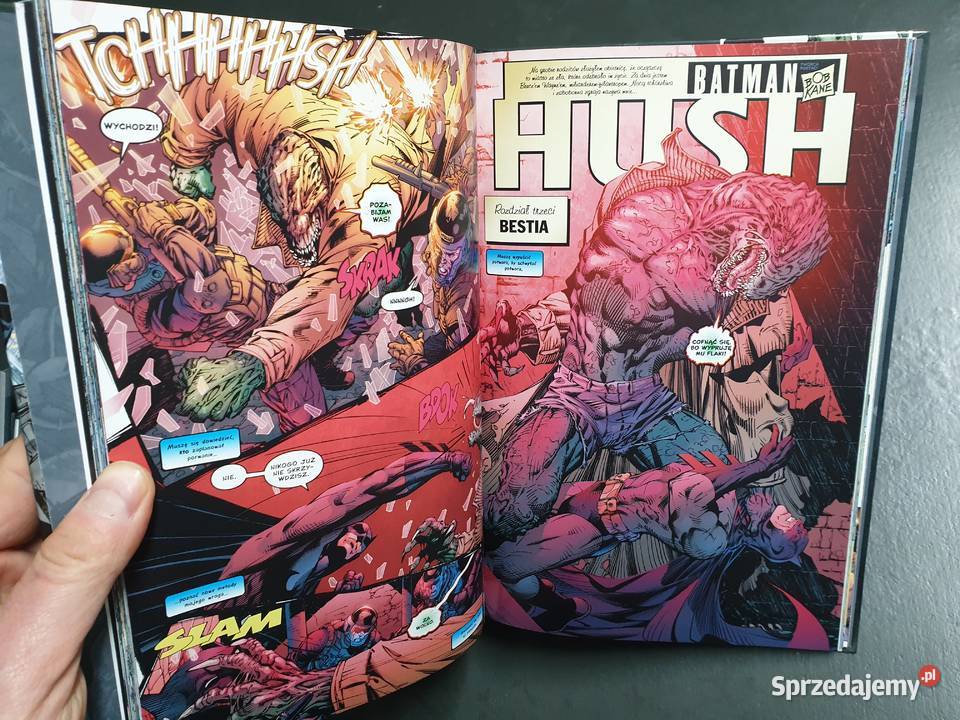 Batman Hush cz1 WKKDC kredowy papier  Gdynia