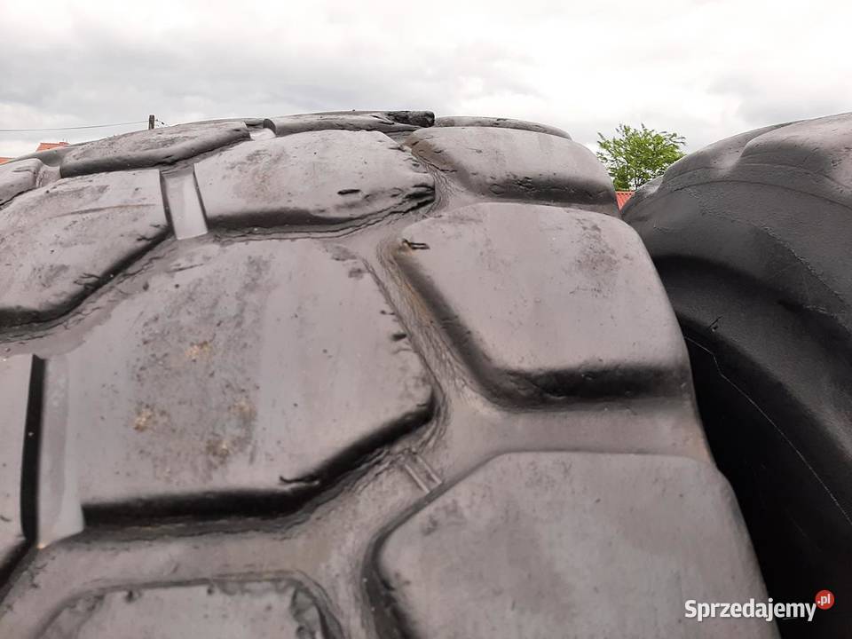 2x Opona używana przemysłowa 265R25 CONTINENTAL Zaścianki sprzedam