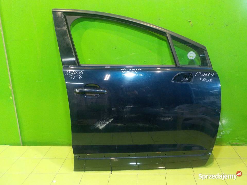 PEUGEOT 5008 I 20 HDI 10r 5D drzwi prawe przod Suków
