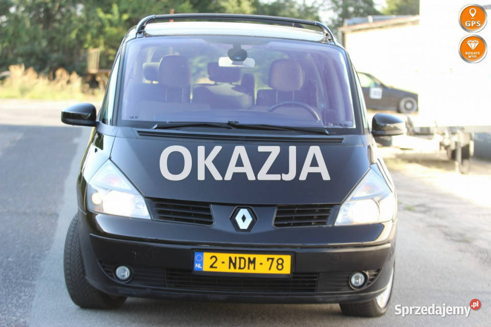 Renault Espace 2005r 20 Benzyna 136 Zadbany relingi dachowe Nysa