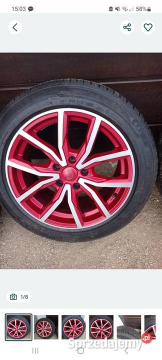 Alufelgi 5x112 opony letnie 2255017 Średnica 17" Kamień
