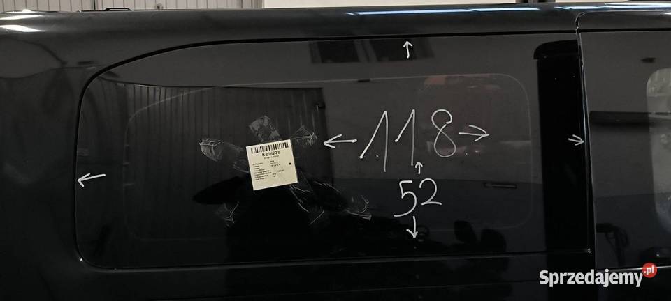 SZYBA BOCZNA TOYOTA PROACE II PRAWA