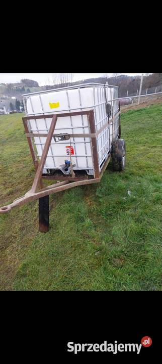 Przyczepa do traktora beczka 2000l na gnojówke Nowy Sącz
